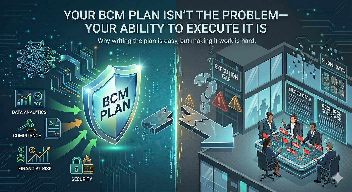 Your BCM Plan Isn’t the Problem—Your Ability to Execute It Is