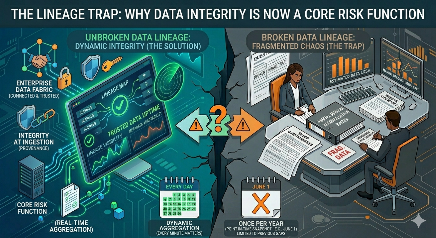 The Lineage Trap: Why Data Integrity is Now a Core Risk Function